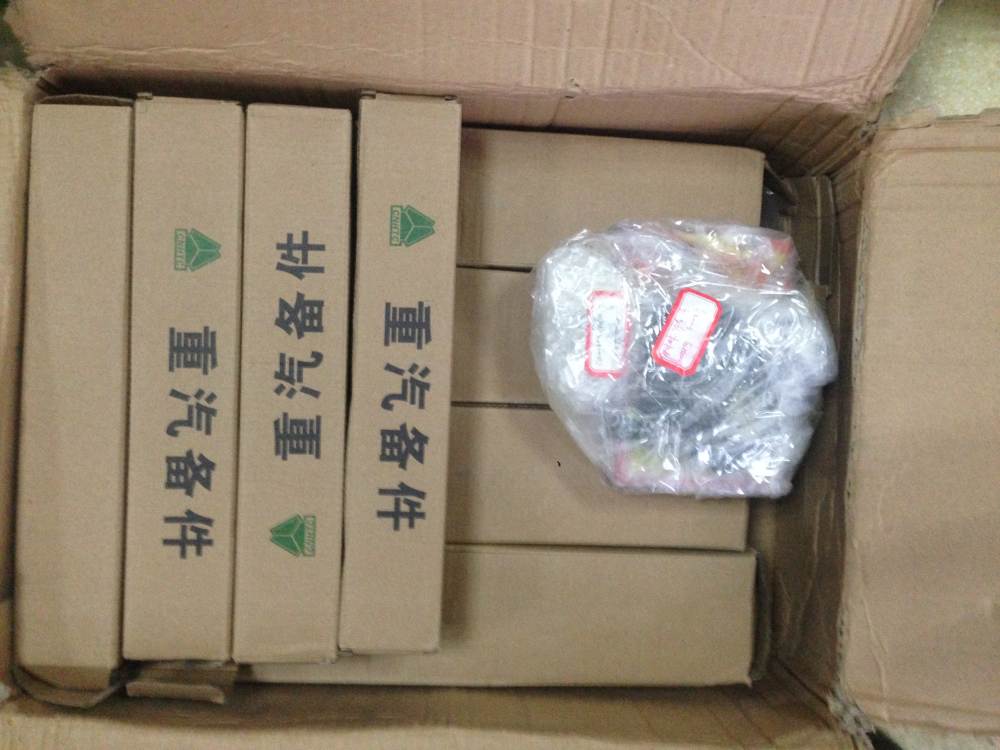 howo parts in carton