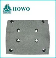 Minden új Sinotruk HOWO teherautó alkatrész fékbetét Az9231342018 jó kedvezménnyel