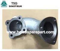 T5G MAN motor 081v15201-0112-kipufogó könyök