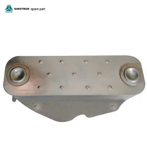 Weichai Dízel Motor Alkatrész Olaj Hűtő 61500010334 A SINOTRUK HOWO WP10 Motor Alkatrészekhez